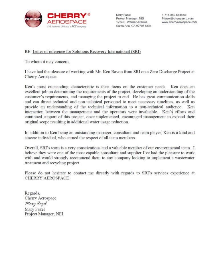 Cherry Aerospace October 2018